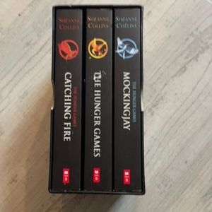 Hunger games books in excellent condition